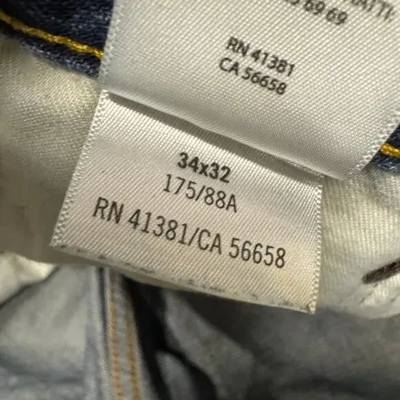 Polo Ralph Lauren Jeans Varick Slim Straight Denim Mens 34x32 (34x31 ACTUAL) - Picture 12 of 13